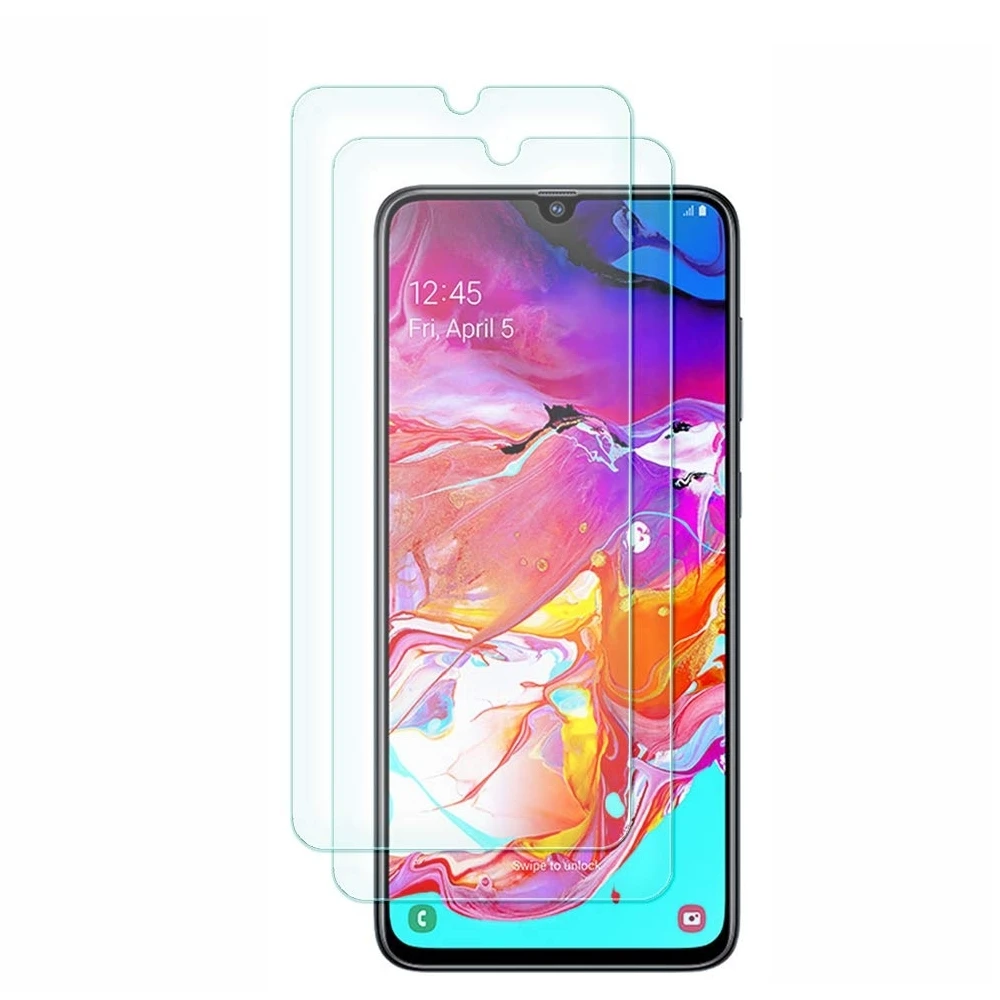 Защитное стекло 2.5D HD 9H для Samsung Galaxy A70 A705 закаленное GalaxyA70 пленка телефона Передняя