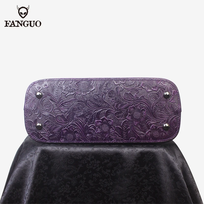 Женская сумка тоут из натуральной кожи в стиле ретро|Сумки с ручками| |