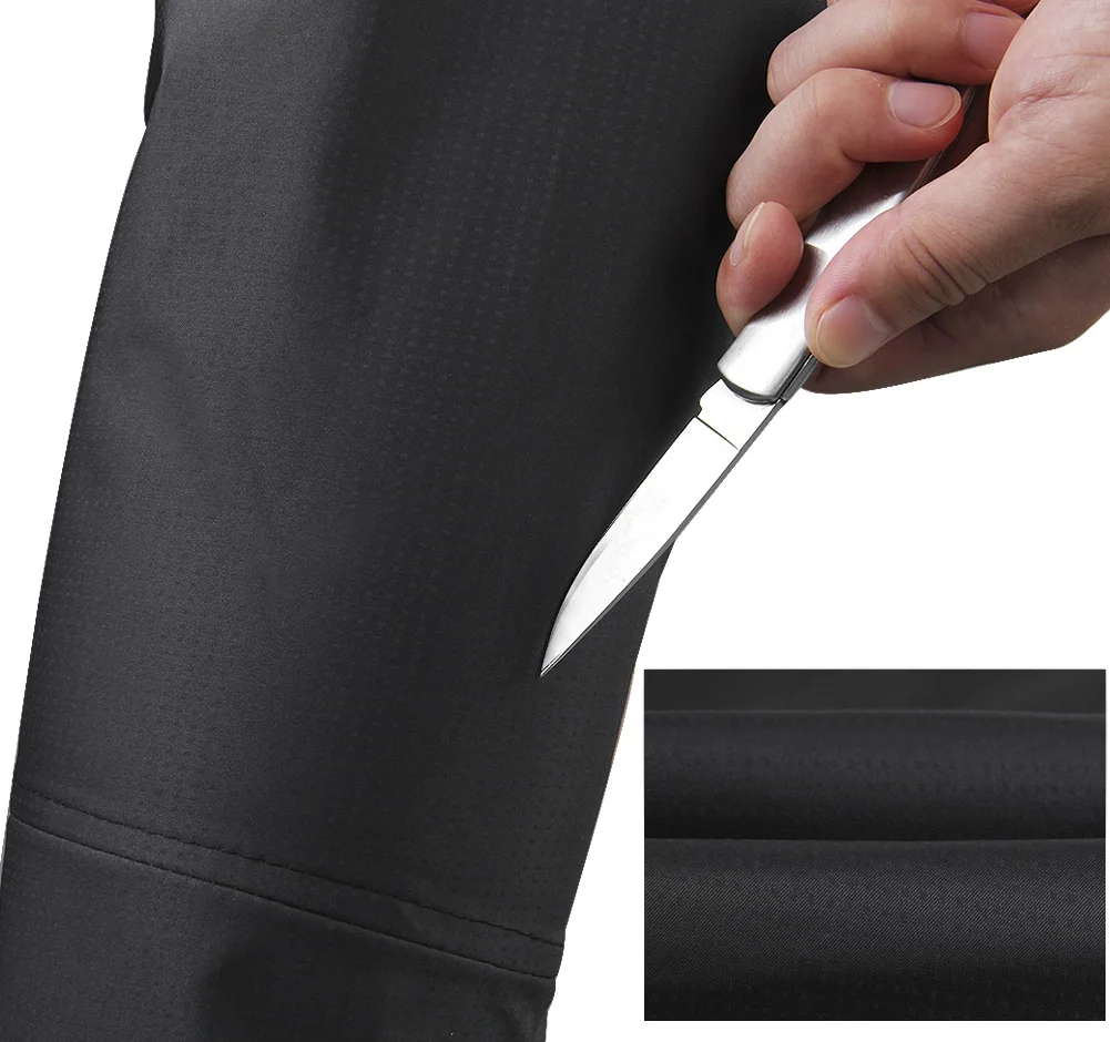 Гетры для ног водонепроницаемые износостойкие на липучке до колена Защитные