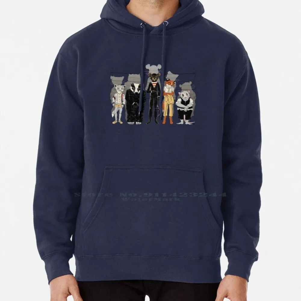 

Unusual Suspects Hoodie Sweater 6xl Cotton Usual Suspects Fantastic Mr Fox Bryan Singer Wes Anderson Mash Up Badger
