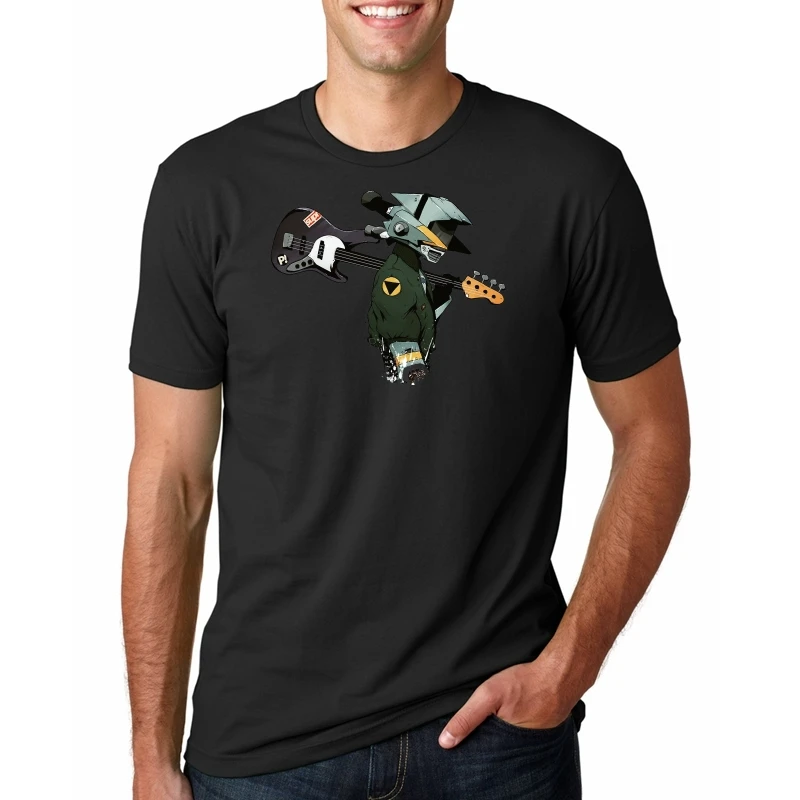 

Funky Guitar T-shirt Hip Hop Men Tops Cotton Young T Shirt Printed Pop TShirt Adult Black Clothes Cotton Tees Drop Shipping