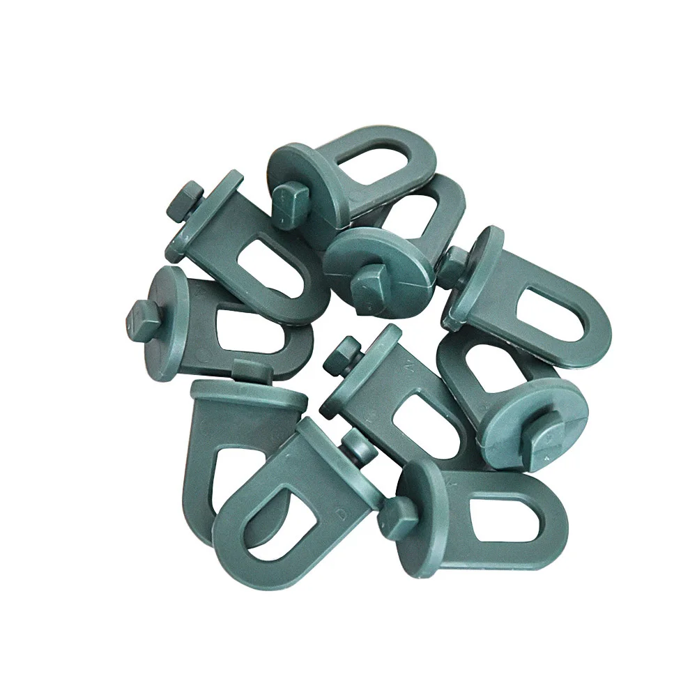 10 шт./компл. Крючки для подвешивания теплиц застежка-Пряжка крючок прививки