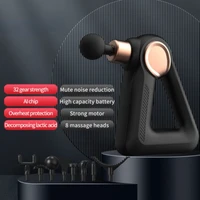 electric 32 speed muscle massage gun facial muscle contraction muscle aponeurosis gun slim body whole shoulder fitness equipment