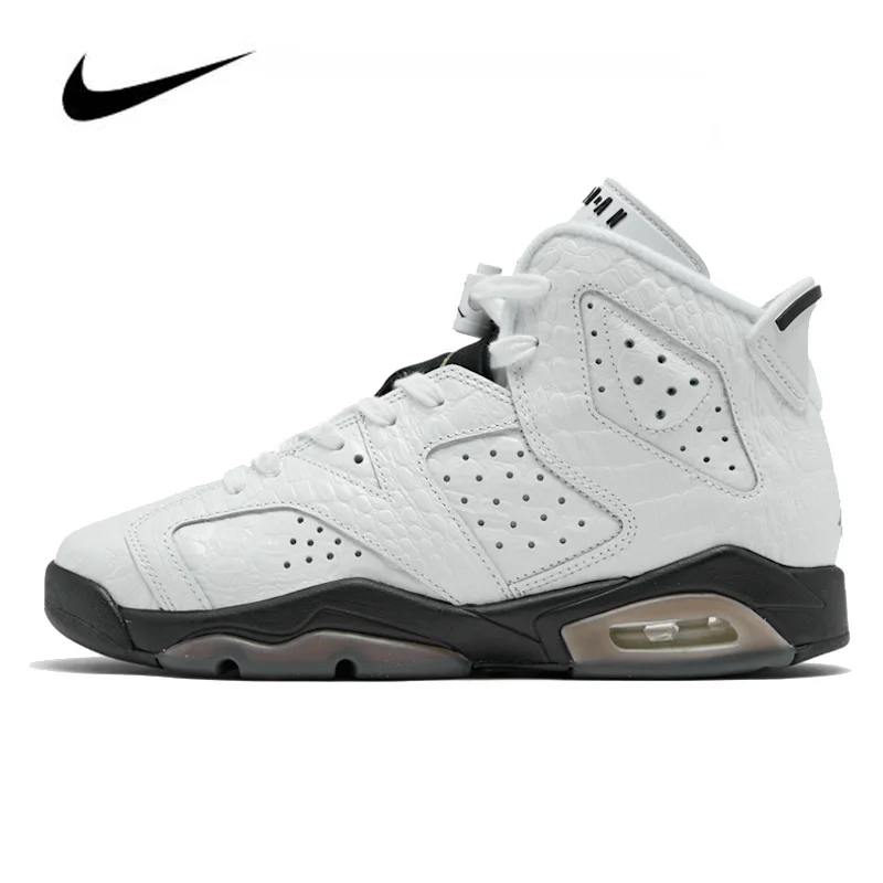 Jordan Shoes Sneakers Nike Air 6 Alligator GS Men's Basketball Original High Top Women 384665-10 |