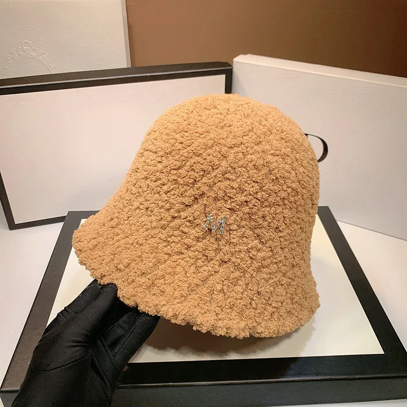 Панама теплая женская с защитой ушей фетровая шерстяная шляпа вязаная шапка для