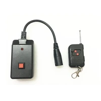 portable 3 pins xlr wireless remote control receiver for 400w 500w 900w 1200w 1500w stage smoke fog machine with indicator light