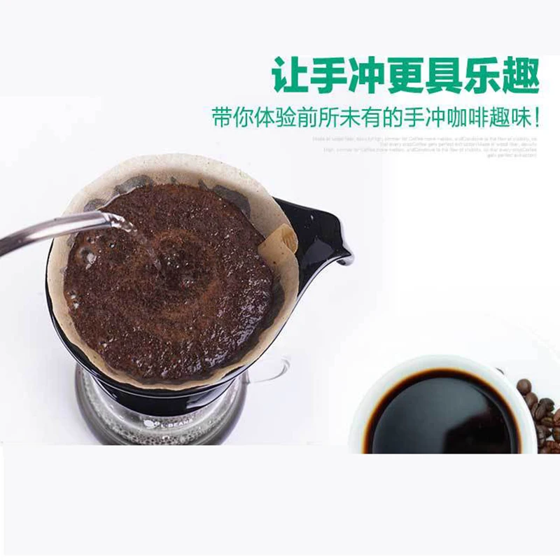 

Coffee Paper Filter for Coffee Hand-poured Coffee Filter Drip Cup Useful 40pcs/lot Coffee Machine Kitchen Cafe Accessories