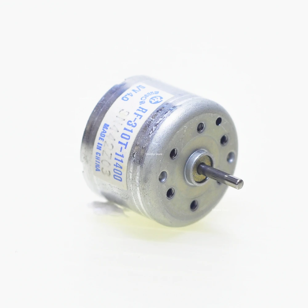 Мотор постоянного тока Mabuchi, RF-310T-11400, 4 в, 3-9 В, для самостоятельной сборки, модель вентилятора CDM CD KSM-234ASAA, вал 10 мм