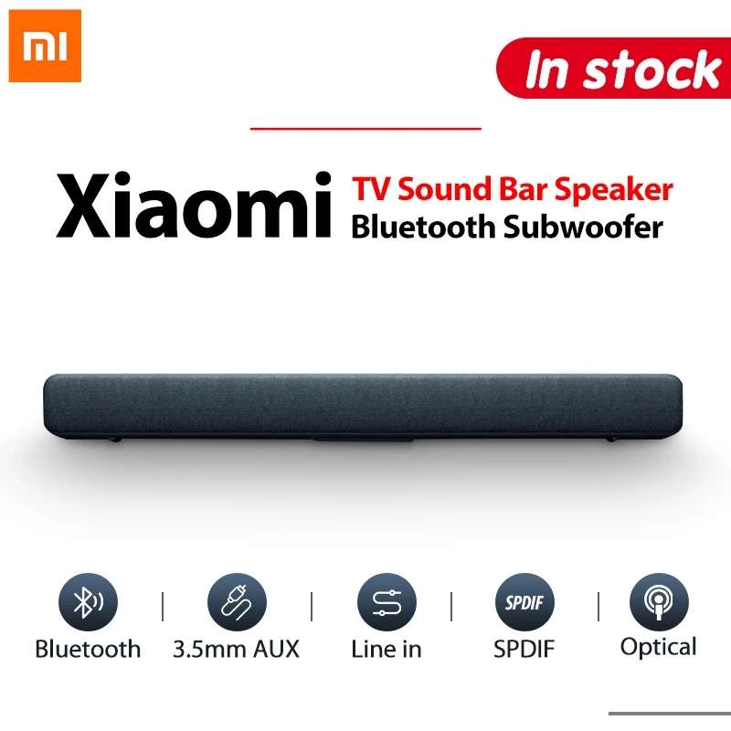 Xiaomi TV звуковая панель динамик bluetooth Бас Сабвуфер беспроводной 3 5 мм AUX аудио SPDIF