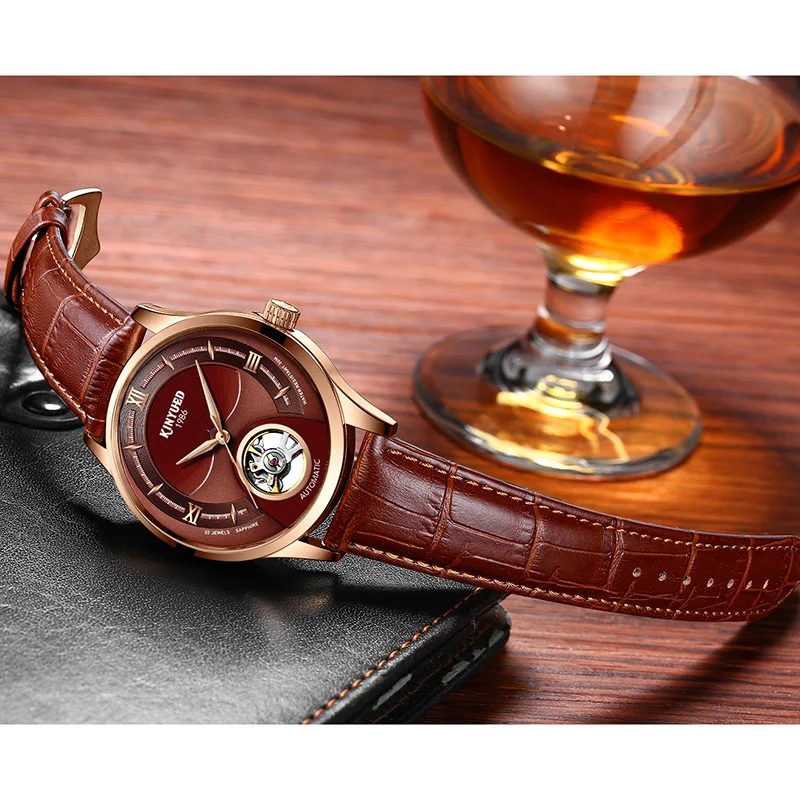 Часы наручные мужские автоматические оригинальные светящиеся деловые