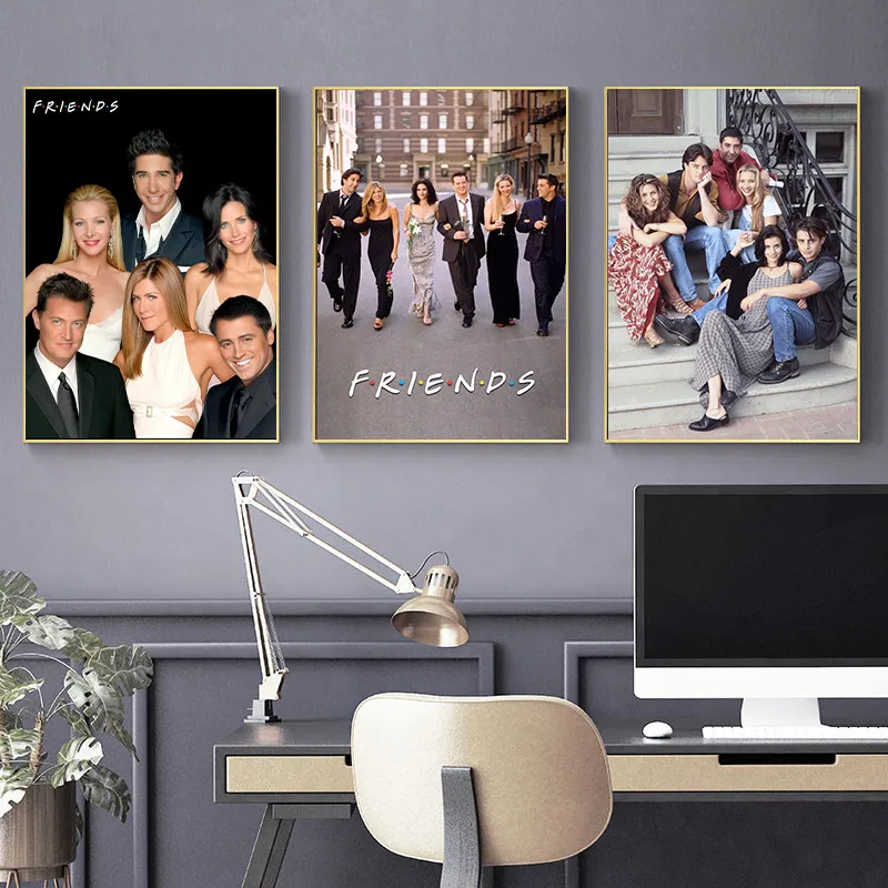 

Friends TV Show Classic Posters Wall Art Home Poster HD Print Modular Canvas Painting For Living Room
