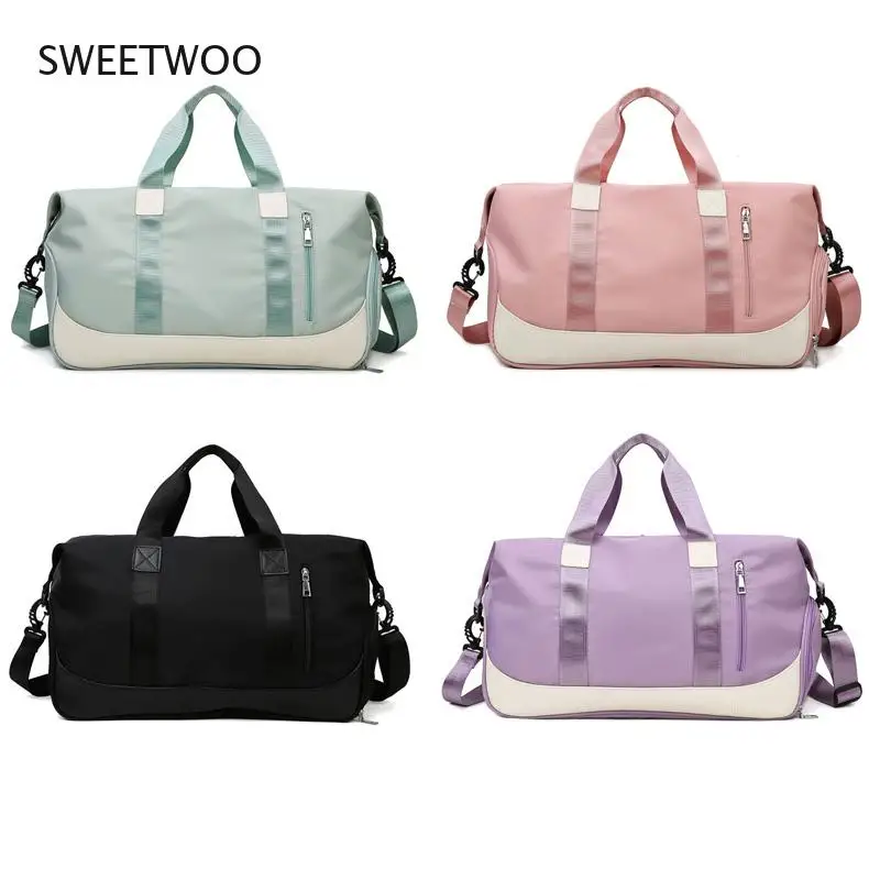

2021 New Portable Travel Bag Leisure Fashion Dry and Wet Separation Large Capacity Yoga Gym Bag