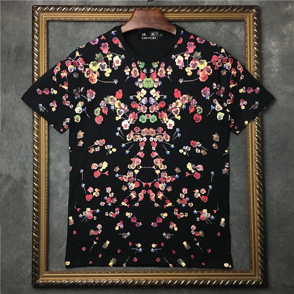 Мужская хлопковая футболка с принтом marcelo barrett Повседневная модная крутая