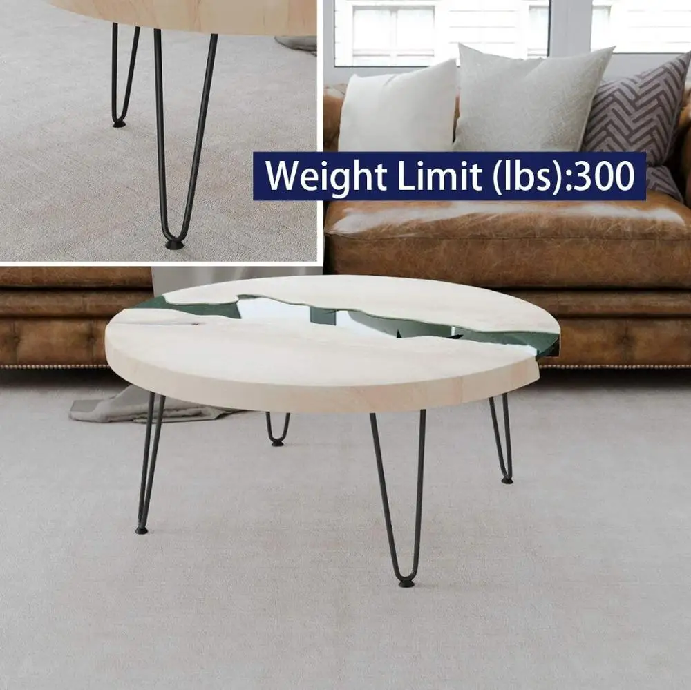 4 шт 12 дюймов шпилька мебель ножки с резиновыми напольными протекторами для