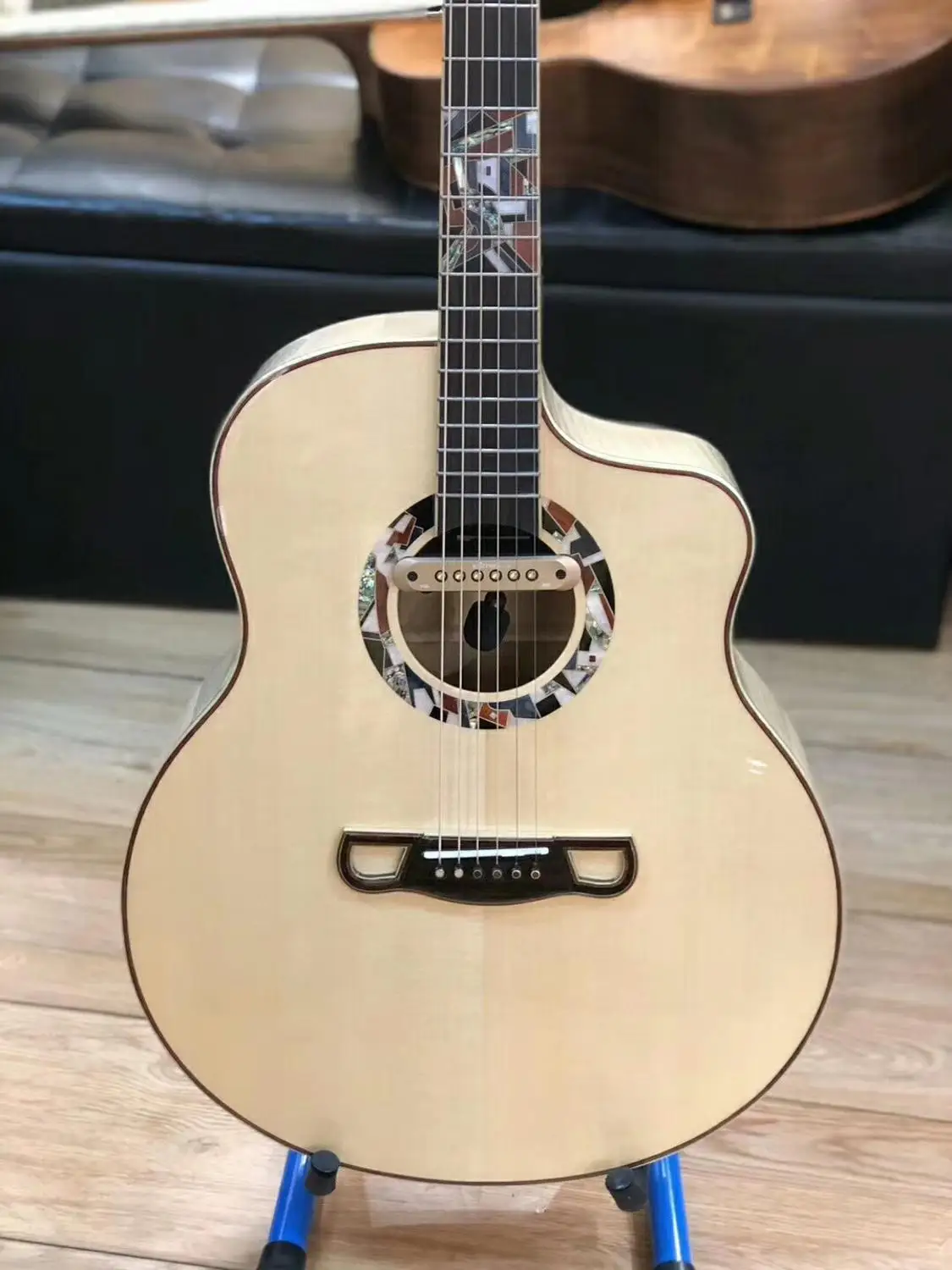 Merida аналоговый шанс 42 &quotСлон твердой древесины акустическая Гитары