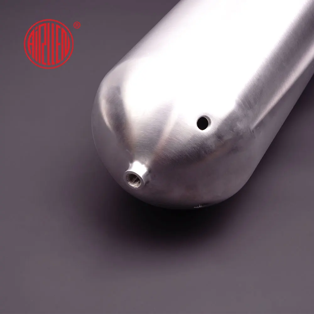 3 галлона бесшовный газовый баллон/Вакуумный алюминиевый резервуар для