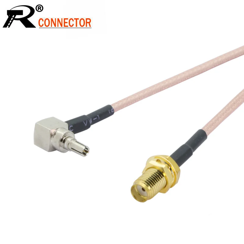 Коаксиальный кабель с разъемом SMA-CRC9 RG316 100 шт./Лот 15 см/50 см/100 см | Обустройство