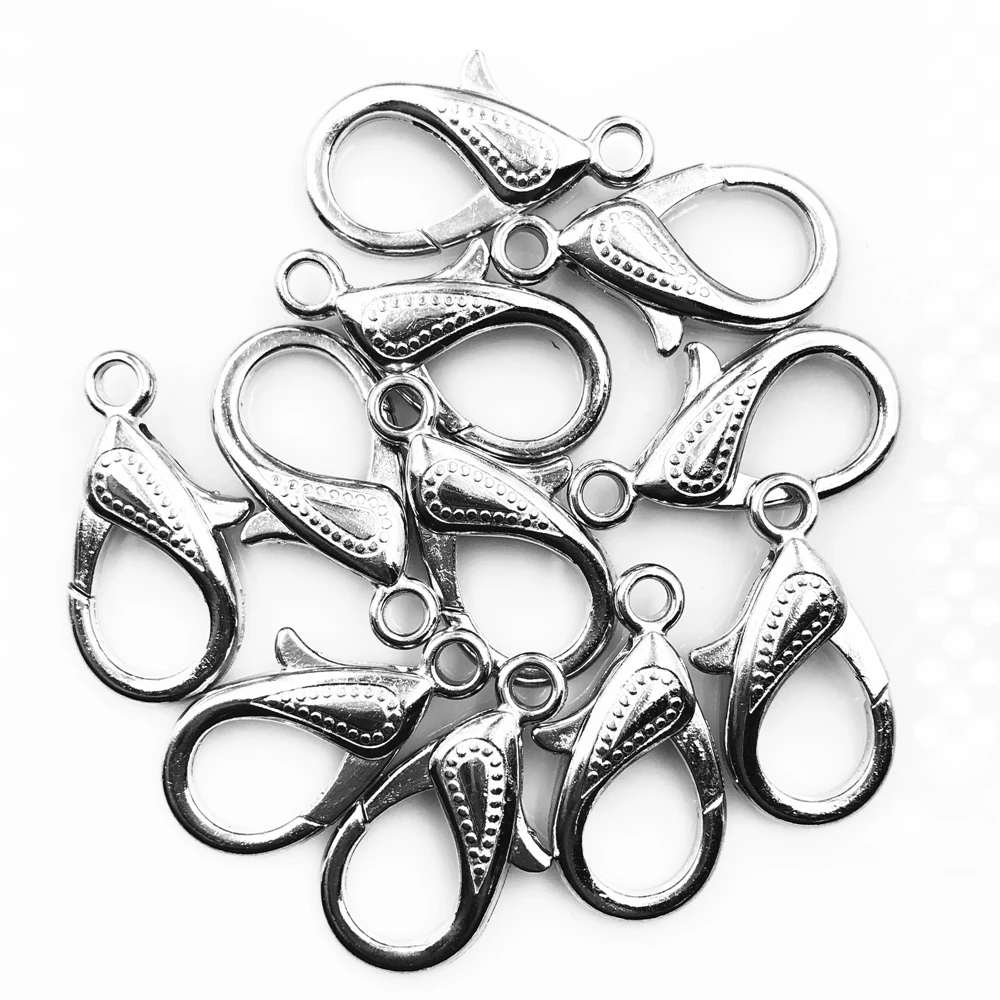 100 шт. металлические застежки-карабины в виде глаз | Украшения и аксессуары