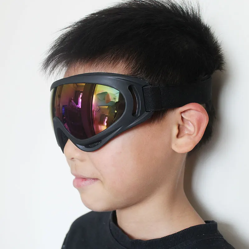 

Детские лыжные очки для сноуборда солнцезащитные очки Защита от УФ-лучей ветрозащитное спортивное снаряжение зимние лыжные очки для детей ...