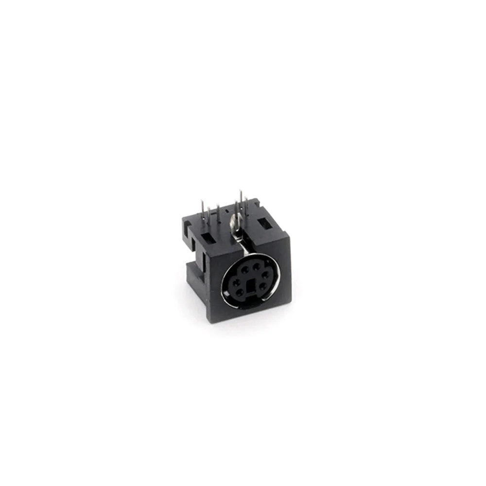 20 шт. DIN гнездовой разъем 6pin Jack PCB панель крепление пайки MIDI Инструмент Micro Power