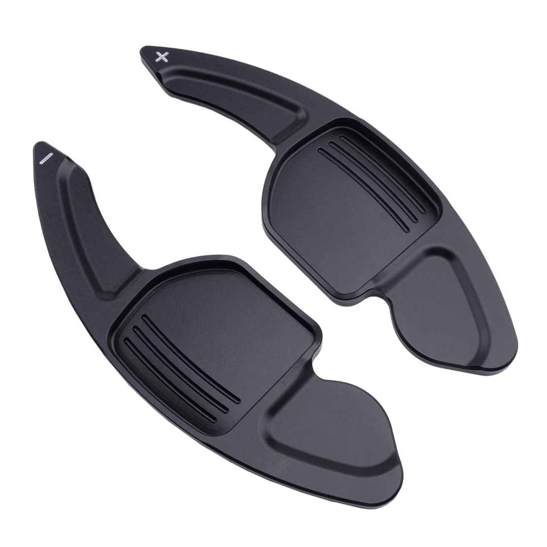 2 шт. Черный алюминиевый сплав Руль сдвиг весло Шестерня переключения расширение