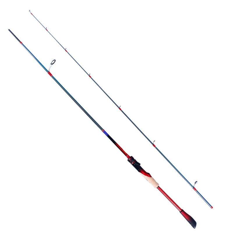 PURELURE Spinning Rod and Casting Rod Combo High Carbon Universal Long Throwing Fishing Rod in FUJI Accessories, plus Reel