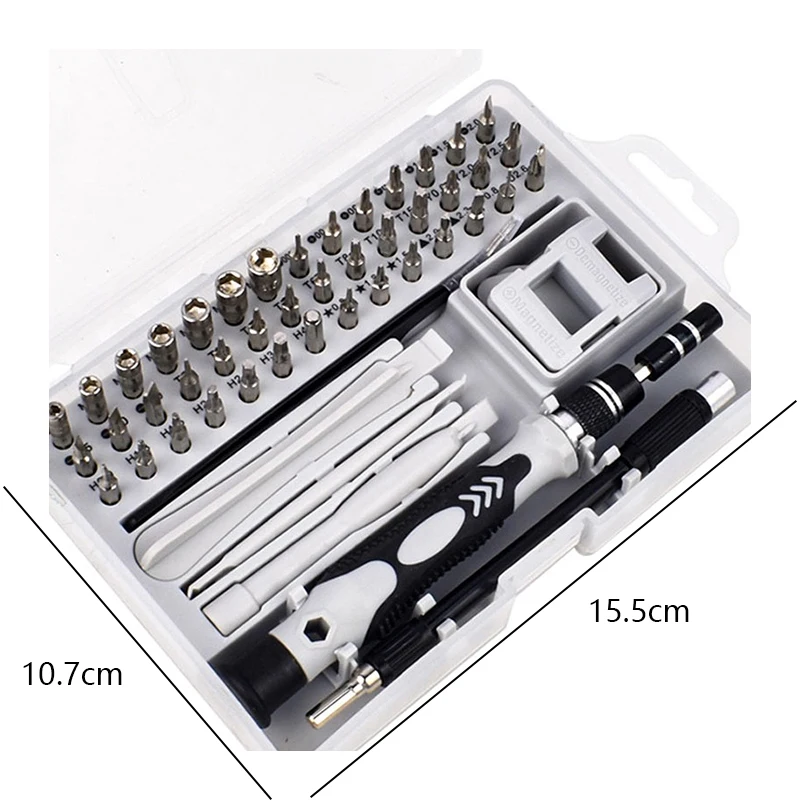 Многофункциональный Набор отверток из хромованадиевой стали 52 в 1 Прецизионная