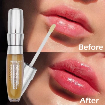 Transparent Lip Plumper Gloss Moisturizing Reduce Fine Lines Care Lip Oil 3D Sexy Lips Plumping Essence Makeup Cosmetics 2
