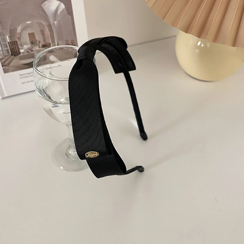 

Korea Sweet Bow Bezel Hairbands For Women Small Bowknot Hair Hoop Vintage Elegant Headband Girls Headwear Hair Accessories