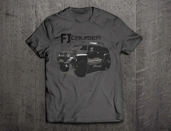 Модные новые футболки летние модные мужские FJ Cruiser рубашки внедорожные Jeep hair Life