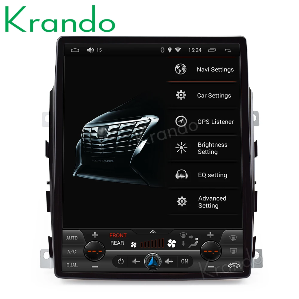Krando Android 6,0 10," для porsche Panamera Tesla вертикальный экран автомобильный аудио плеер Мультимедиа gps навигация