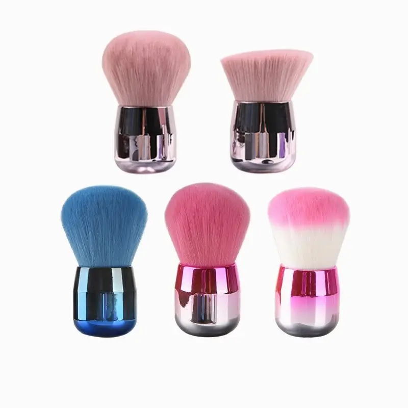

1PCS Makeup Brush Pink Small Mushroom Head Loose Powder Brush large Single Blush Refreshing Product Makeup Beauty Tool