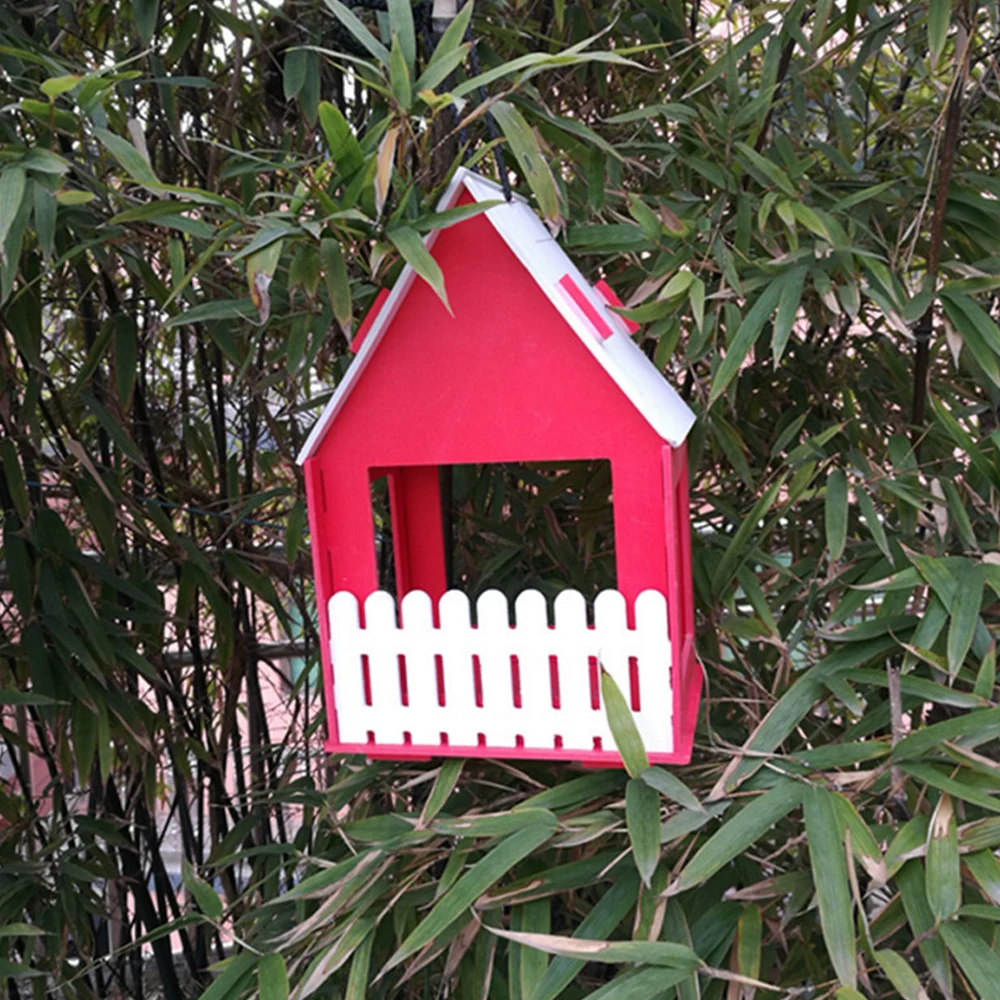 Деревянный Птичье гнездо коробка Новый DIY разведение попугай петухи Ласточки на