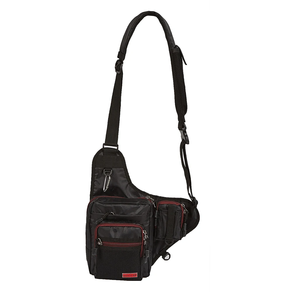 

NOEBY Fishing Tackle Bag 420D Multi-functional Saddle Pack 23X18X8cm Size Fishing Lure Bagpack Bolsa Pesca Fish Equipment