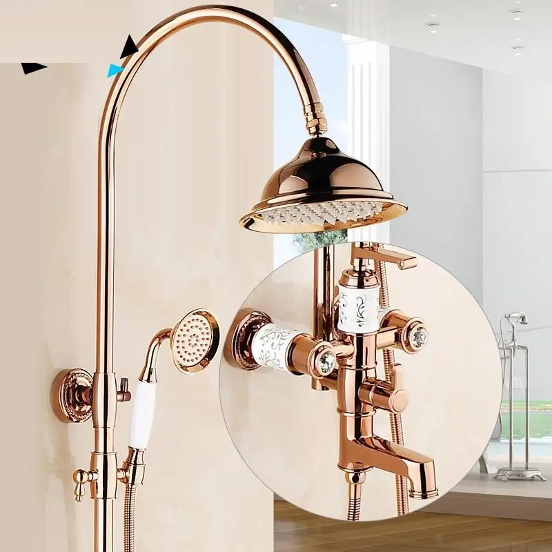 Banheiro умывальник Choveiro Duschset дуще Piscina Columna Colonne De душ Eletrico напора Ванная комната душа