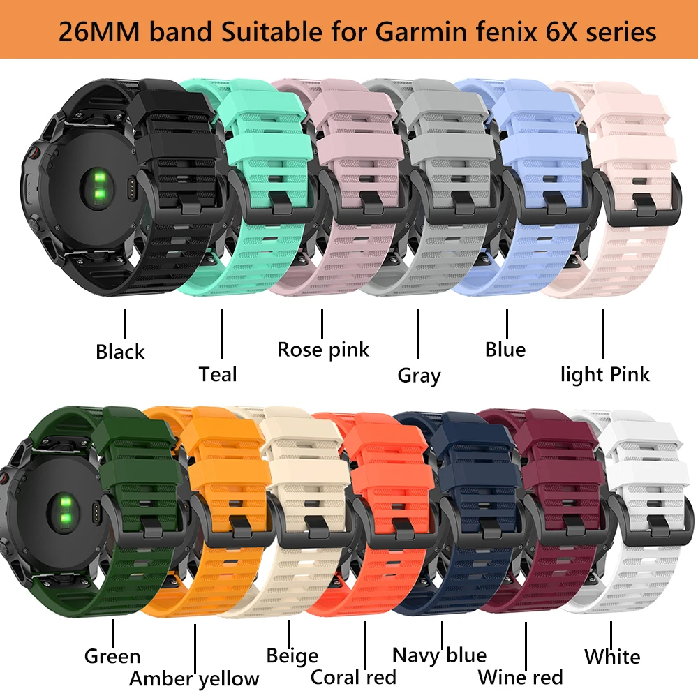 Ремешок на запястье для Garmin спуск Mk2S Fenix 6s 6 6X pro ремешок 5/Φ/5X plus аксессуары часов |