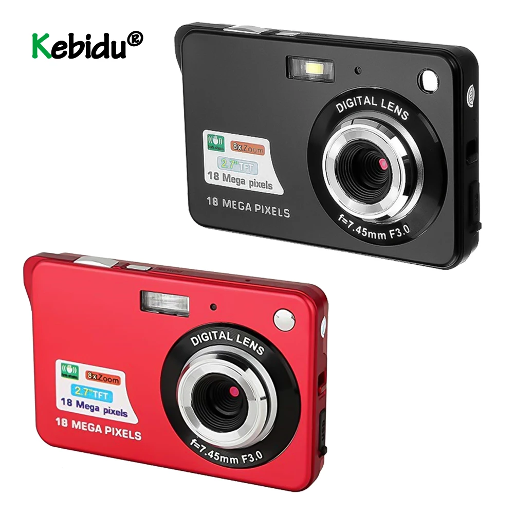 Цифровая мини камера 2 7 дюйма 720P 18 МП 8 кратный зум TFT ЖК дисплей HD видеокамера DV