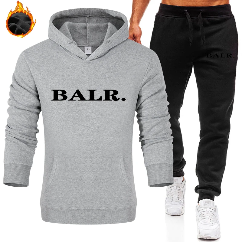 

New Men's And Women's Fall/Winter Sports Hoodie Fashion Fitness Hoodie + Lace-up Sweatpants Men's Casual Fashion Sportswear