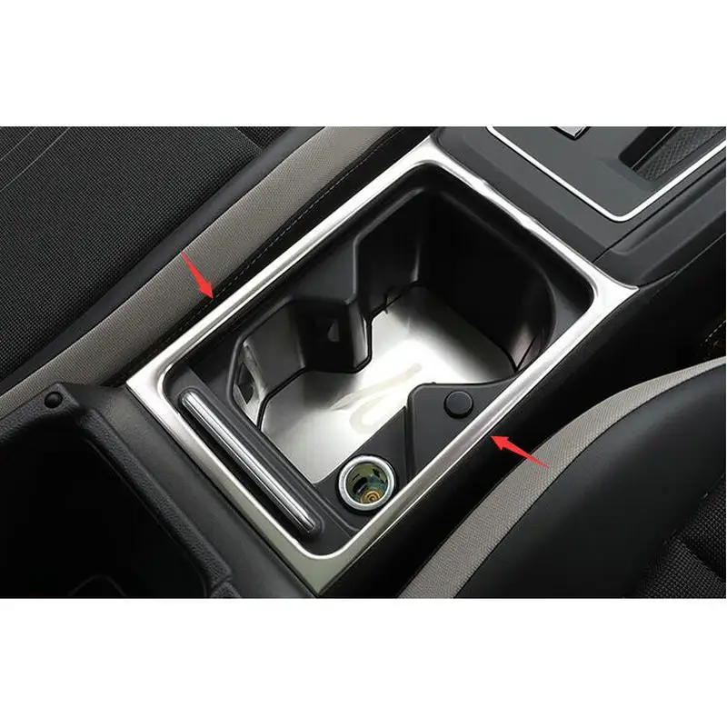 

STYO автомобильный держатель стакана для воды из нержавеющей стали крышка отделка для 2020 2021 VW GOLF 8 MK8