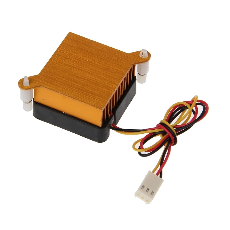 

PC Northbridge Chipset Aluminium Cooler Heatsink 40mm Fan For 3D Printer Cooling A0KB