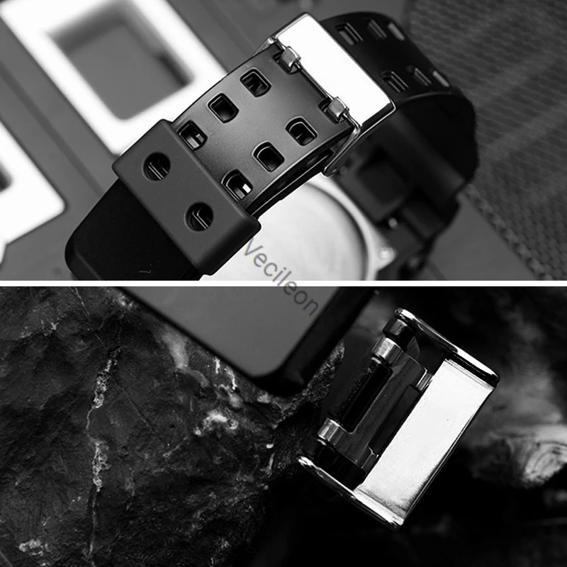 Металлическая пряжка для наручных часов мужчин ремешок из нержавеющей стали 316L