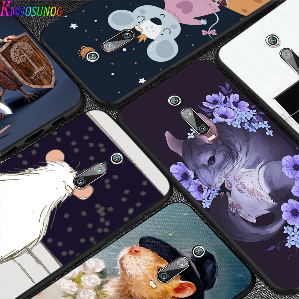 

Cute Mouse Rat Art for Xiaomi Redmi 10X 9 Prime 9C 9A 8 8A 7 6 5 4X 4 K20 Pro K30 Ultra 7A 6A 6 S2 5A Plus GO Phone Case
