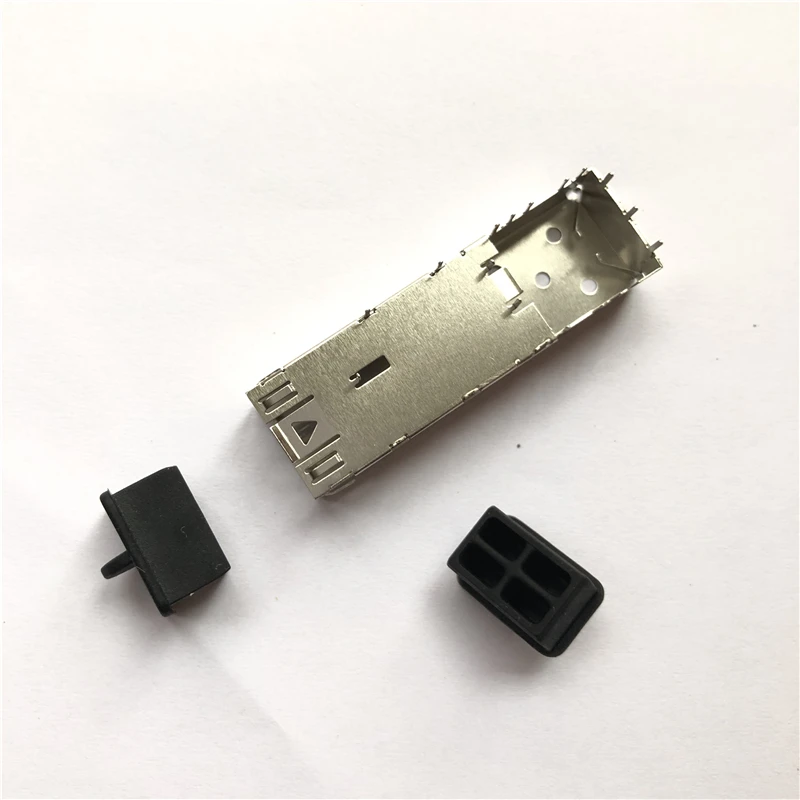 ROHS Silica SC fiber optic panel dust cap/SC plug dust cover/SFP cage dust stopper/SC Adapter dust cover