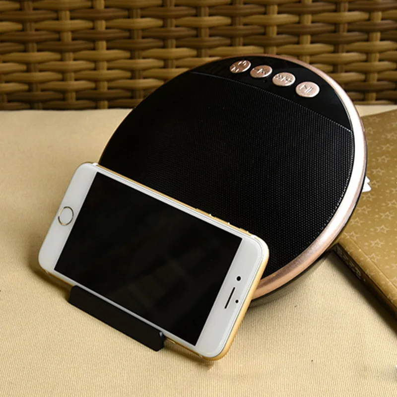 Портативный интеллектуальный беспроводной Bluetooth динамик стерео басовый эффект