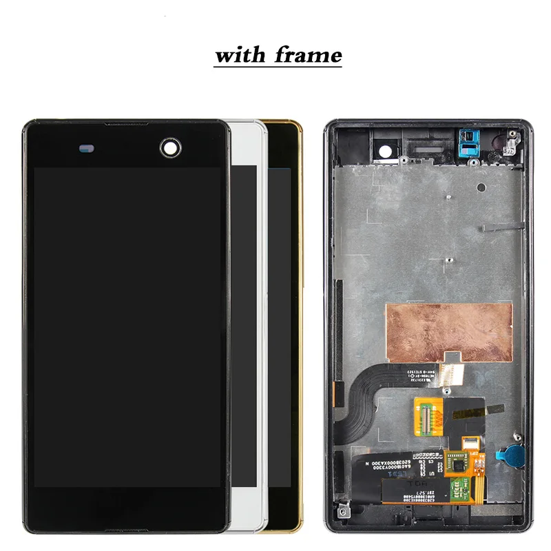 ЖК дисплей и тачскрин в сборе для Sony Xperia M5 E5603 E5606 E5653 E5633 m5|Экраны мобильных