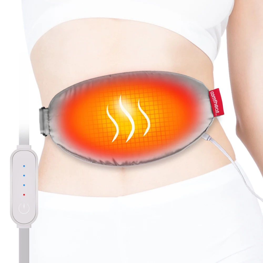 

Relieve Menstrual Pain Abdominal USB Heating Warm Palace Belt Electric Heating Uterus Waist Wrap Moist Heat for Whole Body Pads
