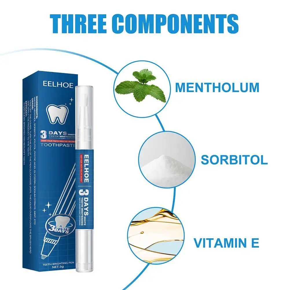 

Teeth Whitening Pen Dental Care Remove Yellow Tooth Smoke Stain Quickly Clean Teeth Pen Beautiful Wite Smile Oral Care Teeth Pen