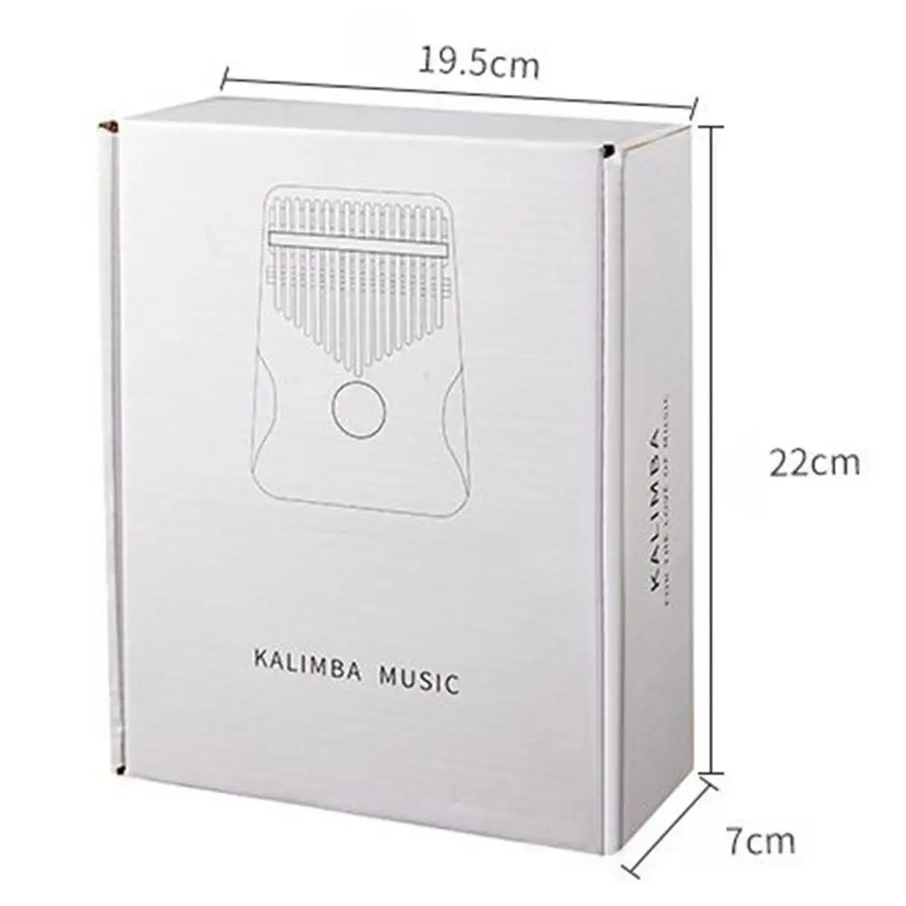 

Portable Kalimba 17 Keys Thumb Piano Transparent ABS Mbira Keyboard Finger Handheld Piano Musical Instrument For Beginner