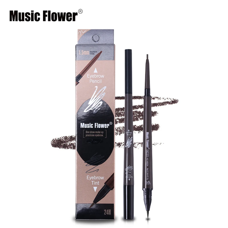 Music Flower брендовый косметический макияж для глаз матовый натуральный карандаш