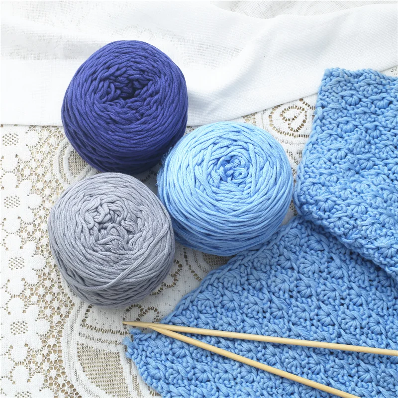 200 г 16 прядей Корея хлопок шерсть для ручного вязания пряжа крючком ручной вязки